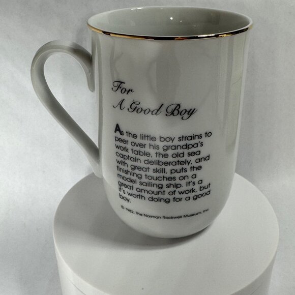 Norman Rockwell Museum Collection 4-Piece Mug Set Featuring Timeless Scenes - Picture 11 of 16